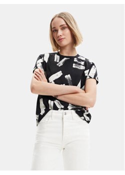 Desigual T-Shirt 23SWTKAP Czarny Regular Fit ze sklepu MODIVO w kategorii Bluzki damskie - zdjęcie 168682650