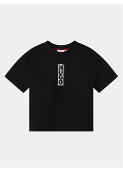 Hugo T-Shirt G25140 D Czarny Regular Fit ze sklepu MODIVO w kategorii T-shirty chłopięce - zdjęcie 168682753