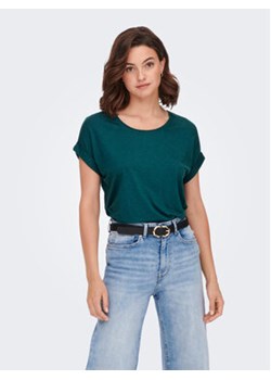 ONLY T-Shirt 15106662 Zielony Regular Fit ze sklepu MODIVO w kategorii Bluzki damskie - zdjęcie 168682802