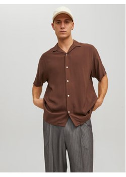 Jack&Jones Koszula Noah 12228007 Brązowy Relaxed Fit ze sklepu MODIVO w kategorii Koszule męskie - zdjęcie 168683074
