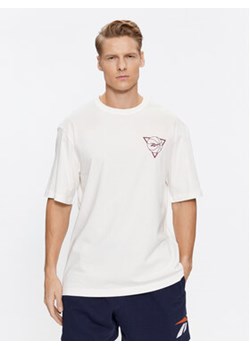 Reebok T-Shirt Basketball IL4428 Biały Regular Fit ze sklepu MODIVO w kategorii T-shirty męskie - zdjęcie 168683234
