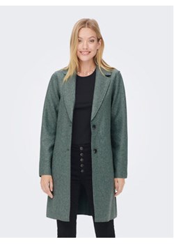 ONLY Płaszcz przejściowy 15213300 Zielony Regular Fit ze sklepu MODIVO w kategorii Płaszcze damskie - zdjęcie 168683504
