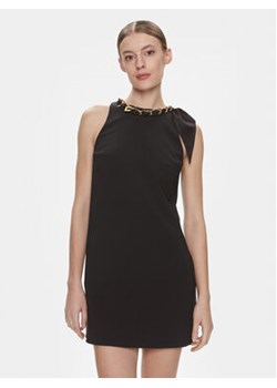 Elisabetta Franchi Sukienka koktajlowa AB-573-41E2-V400 Czarny Regular Fit ze sklepu MODIVO w kategorii Sukienki - zdjęcie 168684382