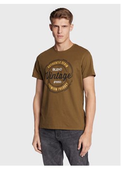 Blend T-Shirt 20714811 Zielony Regular Fit ze sklepu MODIVO w kategorii T-shirty męskie - zdjęcie 168684450