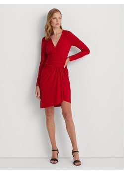 Lauren Ralph Lauren Sukienka codzienna 250918987002 Czerwony Regular Fit ze sklepu MODIVO w kategorii Sukienki - zdjęcie 168685021