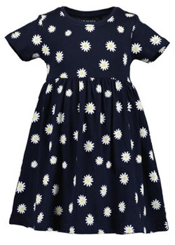 Blue Seven Sukienka codzienna 721630 X Granatowy Regular Fit ze sklepu MODIVO w kategorii Sukienki dziewczęce - zdjęcie 168685400