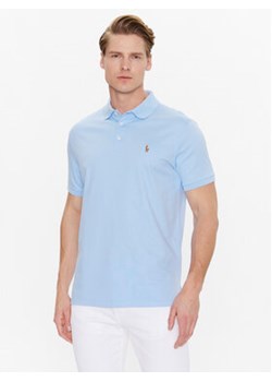 Polo Ralph Lauren Polo 710713130005 Niebieski Slim Fit ze sklepu MODIVO w kategorii T-shirty męskie - zdjęcie 168685412