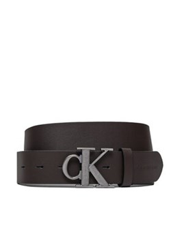 Calvin Klein Jeans Pasek Męski Ro Mono Plaque Lthr Belt 40Mm K50K511418 Brązowy ze sklepu MODIVO w kategorii Paski męskie - zdjęcie 168685443