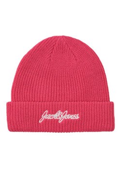Jack&Jones Czapka 12242399 Różowy ze sklepu MODIVO w kategorii Czapki zimowe męskie - zdjęcie 168686041