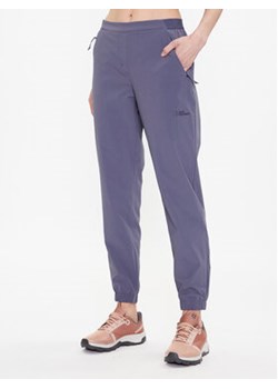 Jack Wolfskin Spodnie outdoor Prelight 1508111 Szary Regular Fit ze sklepu MODIVO w kategorii Spodnie damskie - zdjęcie 168686150