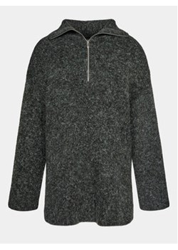 Gina Tricot Sweter 21066 Szary Regular Fit ze sklepu MODIVO w kategorii Swetry damskie - zdjęcie 168686170