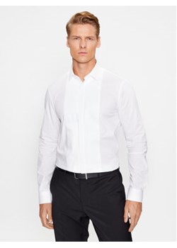 Calvin Klein Koszula Evening K10K112092 Biały Slim Fit ze sklepu MODIVO w kategorii Koszule męskie - zdjęcie 168686383