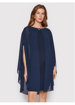 Rinascimento Sukienka koktajlowa CFC0108684003 Granatowy Slim Fit ze sklepu MODIVO w kategorii Sukienki - zdjęcie 168686550