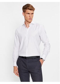 JOOP! Koszula 30038887 Biały Slim Fit ze sklepu MODIVO w kategorii Koszule męskie - zdjęcie 168686593