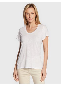 American Vintage T-Shirt Jacksonville JAC48H22 Biały Regular Fit ze sklepu MODIVO w kategorii Bluzki damskie - zdjęcie 168687090