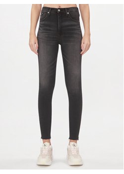 Calvin Klein Jeans Jeansy J20J222149 Czarny Super Skinny Fit ze sklepu MODIVO w kategorii Jeansy damskie - zdjęcie 168688322
