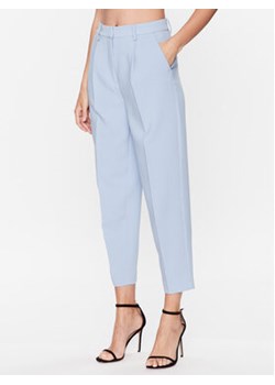 Bruuns Bazaar Spodnie materiałowe Cindy Dagny BBW2393 Niebieski Regular Fit ze sklepu MODIVO w kategorii Spodnie damskie - zdjęcie 168688413
