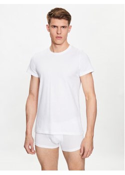 HOM T-Shirt 401330 Biały Regular Fit ze sklepu MODIVO w kategorii T-shirty męskie - zdjęcie 168688582