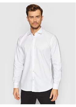 Selected Homme Koszula New Mark 16058640 Biały Slim Fit ze sklepu MODIVO w kategorii Koszule męskie - zdjęcie 168689424
