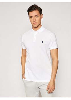 Polo Ralph Lauren Polo 710541705 Biały Slim Fit ze sklepu MODIVO w kategorii T-shirty męskie - zdjęcie 168689571