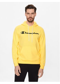 Champion Bluza 218528 Żółty Regular Fit ze sklepu MODIVO w kategorii Bluzy męskie - zdjęcie 168689804
