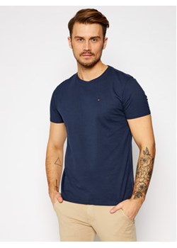 Tommy Jeans T-Shirt DM0DM04411 Granatowy Regular Fit ze sklepu MODIVO w kategorii T-shirty męskie - zdjęcie 168689833