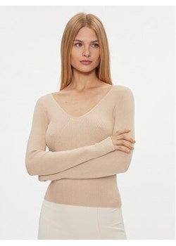 ONLY Sweter 15302350 Beżowy Regular Fit ze sklepu MODIVO w kategorii Swetry damskie - zdjęcie 168690661