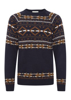 Blend Sweter 20715871 Granatowy Regular Fit ze sklepu MODIVO w kategorii Swetry męskie - zdjęcie 168690774