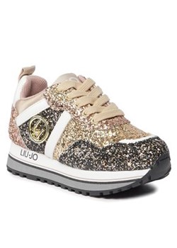 Liu Jo Sneakersy Maxi Wonder 604 4F3301 TX007 M Złoty ze sklepu MODIVO w kategorii Buty sportowe dziecięce - zdjęcie 168690862