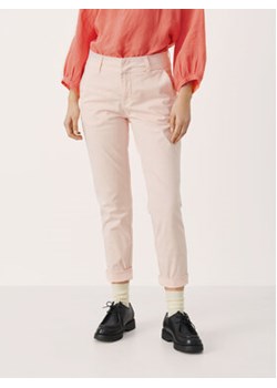 Part Two Spodnie materiałowe Soffys 30305570 Różowy Regular Fit ze sklepu MODIVO w kategorii Spodnie damskie - zdjęcie 168690872