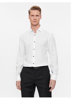 Hugo Koszula Kenno 50500998 Biały Slim Fit ze sklepu MODIVO w kategorii Koszule męskie - zdjęcie 168691062
