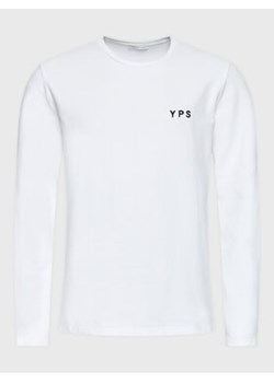 Young Poets Society Longsleeve Lio Spray 107368 Biały Regular Fit ze sklepu MODIVO w kategorii T-shirty męskie - zdjęcie 168691681