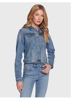 Fracomina Kurtka jeansowa FP23SJ4001D40102 Niebieski Regular Fit ze sklepu MODIVO w kategorii Kurtki damskie - zdjęcie 168691821