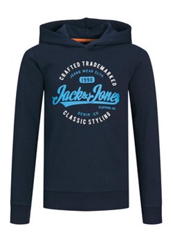 Jack&Jones Junior Bluza 12237112 Granatowy Regular Fit ze sklepu MODIVO w kategorii Bluzy chłopięce - zdjęcie 168692013