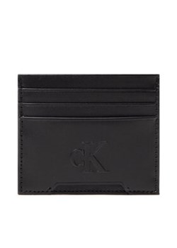 Calvin Klein Jeans Etui na karty kredytowe Mono Bold Cardcase 6cc K50K509506 Czarny ze sklepu MODIVO w kategorii Etui - zdjęcie 168692164