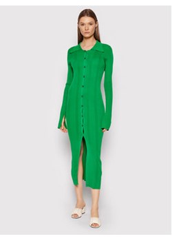 Remain Sukienka dzianinowa Alzira RM1052 Zielony Slim Fit ze sklepu MODIVO w kategorii Sukienki - zdjęcie 168692330