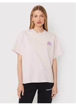 Converse T-Shirt Desert Rave 10024662-A03 Różowy Loose Fit ze sklepu MODIVO w kategorii Bluzki damskie - zdjęcie 168692560