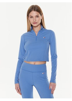 Tommy Hilfiger Bluza S10S101580 Niebieski Slim Fit ze sklepu MODIVO w kategorii Bluzy damskie - zdjęcie 168693302