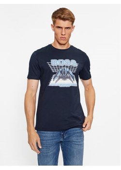 Boss T-Shirt Teenter 50503551 Granatowy Regular Fit ze sklepu MODIVO w kategorii T-shirty męskie - zdjęcie 168693714
