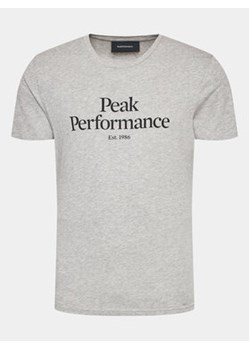 Peak Performance T-Shirt Original G77692090 Szary Slim Fit ze sklepu MODIVO w kategorii T-shirty męskie - zdjęcie 168693990