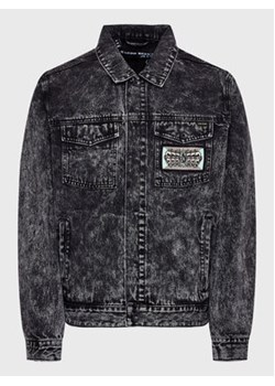 Volcom Kurtka jeansowa Mind Invasion A1612300 Czarny Regular Fit ze sklepu MODIVO w kategorii Kurtki męskie - zdjęcie 168694113