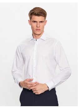 Seidensticker Koszula 01.253480 Biały Shaped Fit ze sklepu MODIVO w kategorii Koszule męskie - zdjęcie 168694174