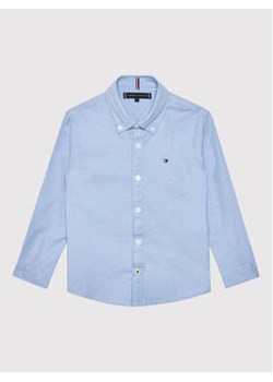 Tommy Hilfiger Koszula Oxford KB0KB06964 D Niebieski Regular Fit ze sklepu MODIVO w kategorii Koszule chłopięce - zdjęcie 168694230