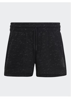 adidas Szorty sportowe Future Icons Big Logo Shorts IC0103 Czarny Loose Fit ze sklepu MODIVO w kategorii Spodenki chłopięce - zdjęcie 168694243