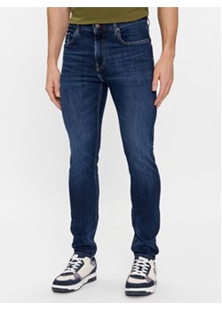 Tommy Hilfiger Jeansy Bleecker MW0MW33347 Granatowy Slim Fit ze sklepu MODIVO w kategorii Jeansy męskie - zdjęcie 168694353