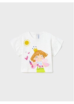 Mayoral T-Shirt 1010 Biały ze sklepu MODIVO w kategorii Koszulki niemowlęce - zdjęcie 168694682