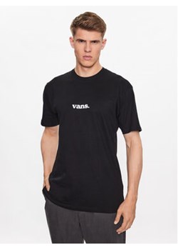 Vans T-Shirt Lower Corecase Ss Tee VN0008TK Czarny Classic Fit ze sklepu MODIVO w kategorii T-shirty męskie - zdjęcie 168695010