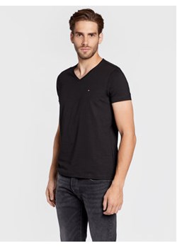 Tommy Hilfiger T-Shirt Core Stretch MW0MW27540 Czarny Slim Fit ze sklepu MODIVO w kategorii T-shirty męskie - zdjęcie 168695330