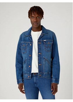 Wrangler Kurtka jeansowa 124MJ W4MJ73Z96 112330845 Niebieski Regular Fit ze sklepu MODIVO w kategorii Kurtki męskie - zdjęcie 168695511
