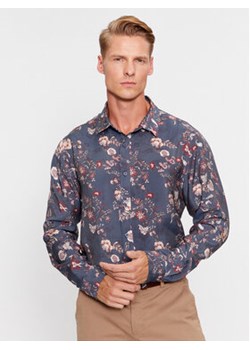 Guess Koszula M3BH35 W9PN2 Granatowy Regular Fit ze sklepu MODIVO w kategorii Koszule męskie - zdjęcie 168696193
